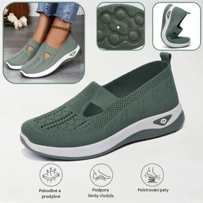 ⏰ Poslední den! 50% sleva 👟 Ergonomická letní ortopedická obuv | Prodyšná a lehká ✅ Ulevuje od bolesti nohou | Snadné nazouvání a zouvání