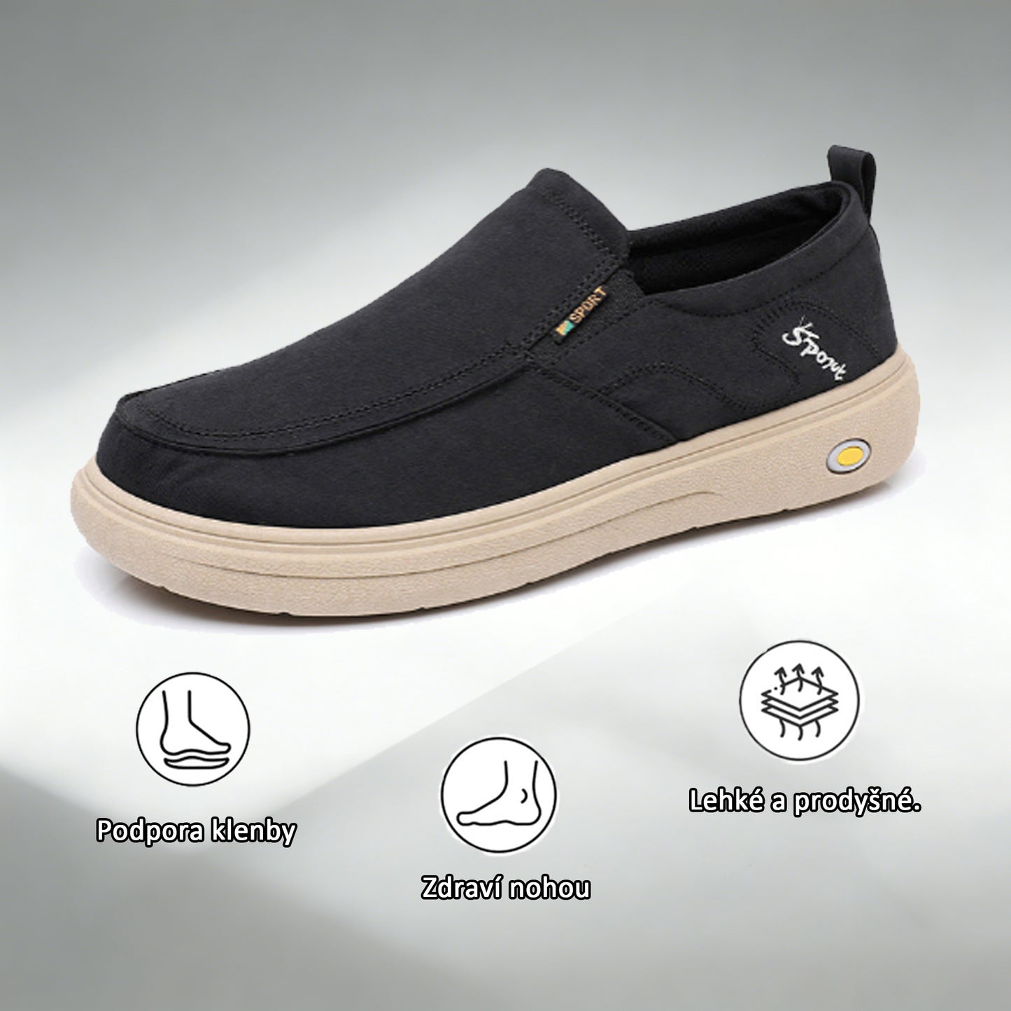 ventorte® | Novinka na trhu – poloviční cena po omezenou dobu. Ergonomický design, vynikající odpružení a korekce chůze.