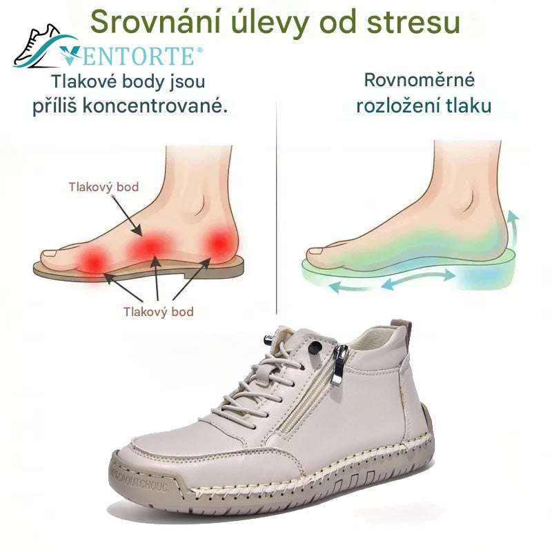 Poslední den! Sleva 70 %! ✅ Ortopedická zdravotní obuv navržená speciálně pro lidi s problémy s nohama k úlevě od bolesti zad, kloubů a chodidel.