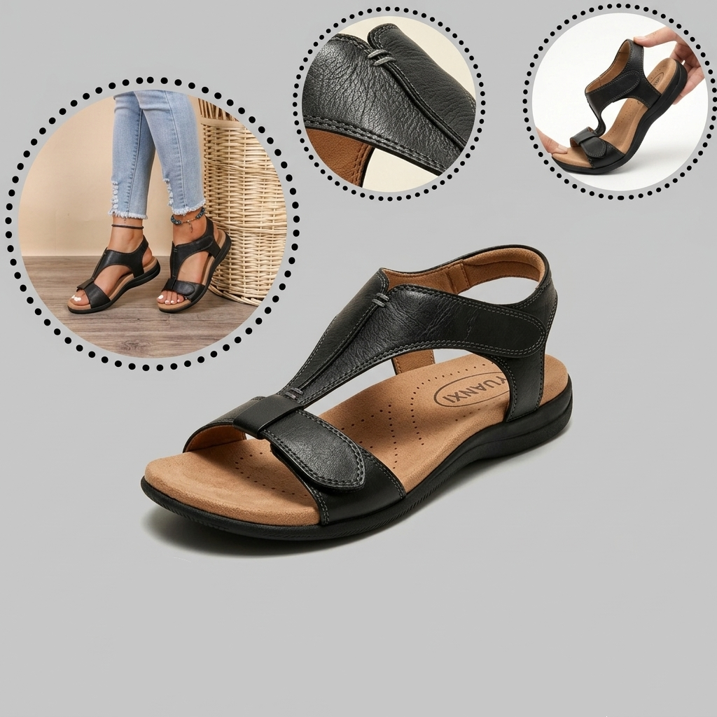 ⏰ Dnešní speciální nabídka: 50% sleva | Letní ortopedické sandály ventorte® | Podpora klenby, pohodlná a bezbolestná chůze