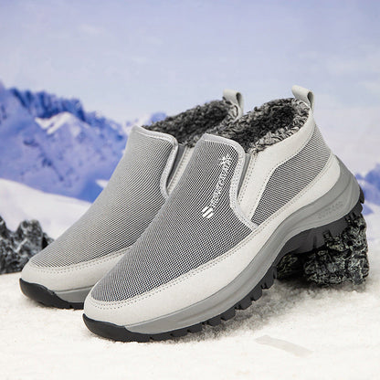 (⏰50% reducere pentru o perioadă limitată, doar astăzi🎁) ❄️Ghete de iarnă italiene confortabile pentru bărbați👞Călduță✅Ameliorează durerile de picioare
