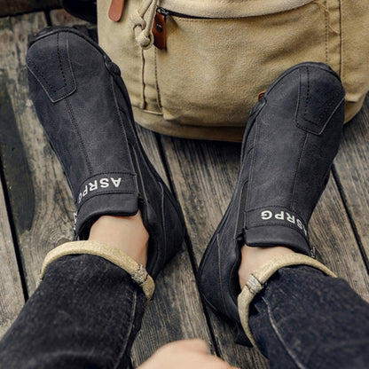 🔥 Ručně šité australské boty z pravé kůže 👞 Snadné nazouvání a zouvání ✅ Podpora klenby pro úlevu od bolesti - Voděodolné a protiskluzové