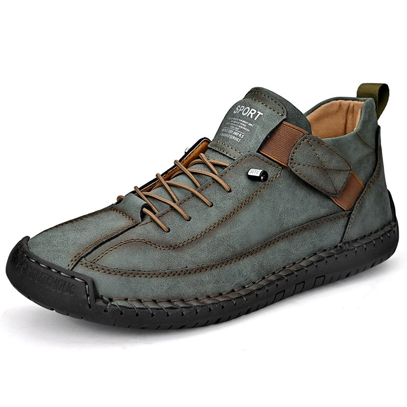 [🔥Dnes za poloviční cenu: Nenechte si to ujít] Ergonomicky tvarovaná vysoce kvalitní ortopedická obuv z hovězí kůže - design s podporou klenby👞Snadno se zbavte bolesti nohou