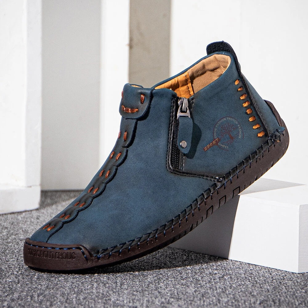 ⏰Nové produkty s 50% slevou Volnočasová obuv 👞Vysoce kvalitní hovězí kůže, pohodlná a protiskluzová, opora klenby ✅Ulevuje od bolesti nohou!