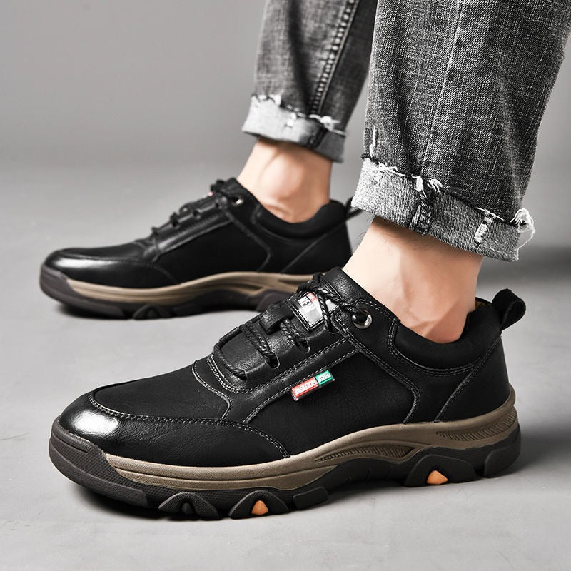 ⏰ Oggi sconto del 70% — Da non perdere!🐂 Nuove scarpe ortopediche da uomo in pelle bovina, impermeabili e antiscivolo,🦶 efficaci nell'alleviare il dolore ai piedi.