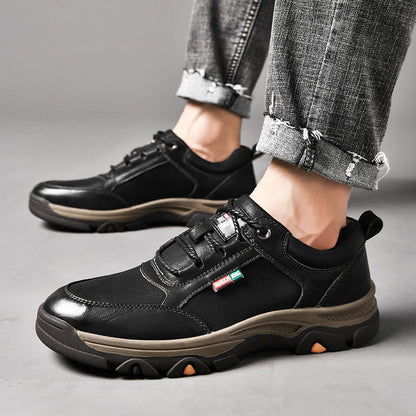 ⏰ Oggi sconto del 70% — Da non perdere!🐂 Nuove scarpe ortopediche da uomo in pelle bovina, impermeabili e antiscivolo,🦶 efficaci nell'alleviare il dolore ai piedi.