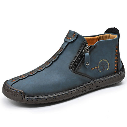 ⏰Nové produkty s 50% slevou Volnočasová obuv 👞Vysoce kvalitní hovězí kůže, pohodlná a protiskluzová, opora klenby ✅Ulevuje od bolesti nohou!