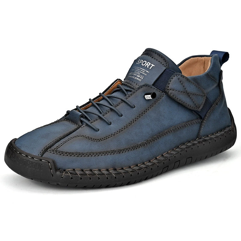 [🔥Dnes za poloviční cenu: Nenechte si to ujít] Ergonomicky tvarovaná vysoce kvalitní ortopedická obuv z hovězí kůže - design s podporou klenby👞Snadno se zbavte bolesti nohou