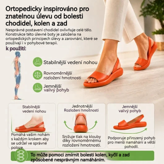 ⏰ Dnešní speciální nabídka: 50% sleva | Letní ortopedické sandály ventorte® | Podpora klenby, pohodlná a bezbolestná chůze