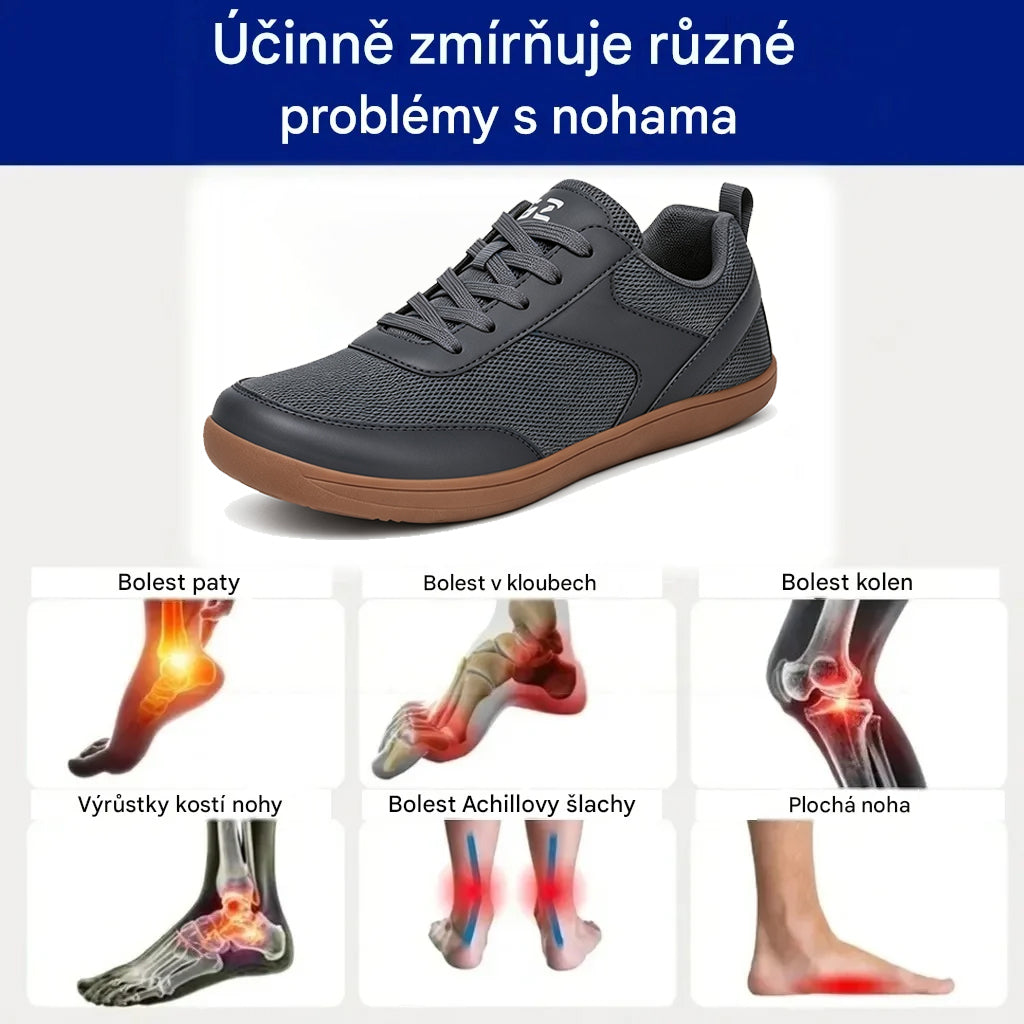 ⏰ Poslední den! 50% sleva 👟 Ergonomická letní ortopedická obuv | Prodyšná a lehká ✅ Ulevuje od bolesti nohou | Snadné nazouvání a zouvání
