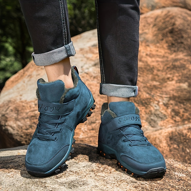 🔥OSTATNI DZIEŃ - 50% ZNIŻKI - Męskie zimowe buty śniegowe z miękką wyściółką i antypoślizgową podeszwą TPR