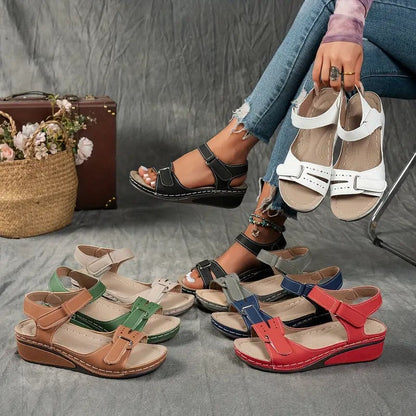 🎁Dnes za poloviční cenu - nenechte si to ujít| Ergonomicky tvarované ortopedické sandály - bezbolestná chůze👞Zajišťují pohodlnější chůzi