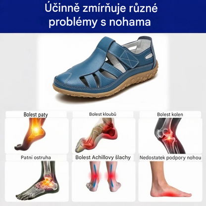 🔥 Časově omezená sleva 50 %! Letní ortopedické sandály – ergonomické, pohodlné a prodyšné pro úlevu od bolesti. ✅
