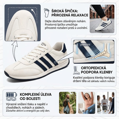 🎉Poslední den! Sleva 50 %! ✅ Ortopedická zdravotní obuv navržená speciálně pro lidi s problémy s nohou, která poskytuje oporu klenby a zmírňuje bolesti zad, kloubů a chodidel.