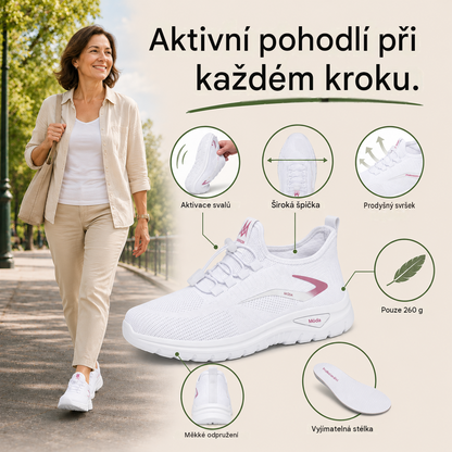 Poslední den! Sleva 50 %! ✅ Ortopedická zdravotní obuv navržená speciálně pro lidi s problémy s nohama k úlevě od bolesti zad, kloubů a chodidel.