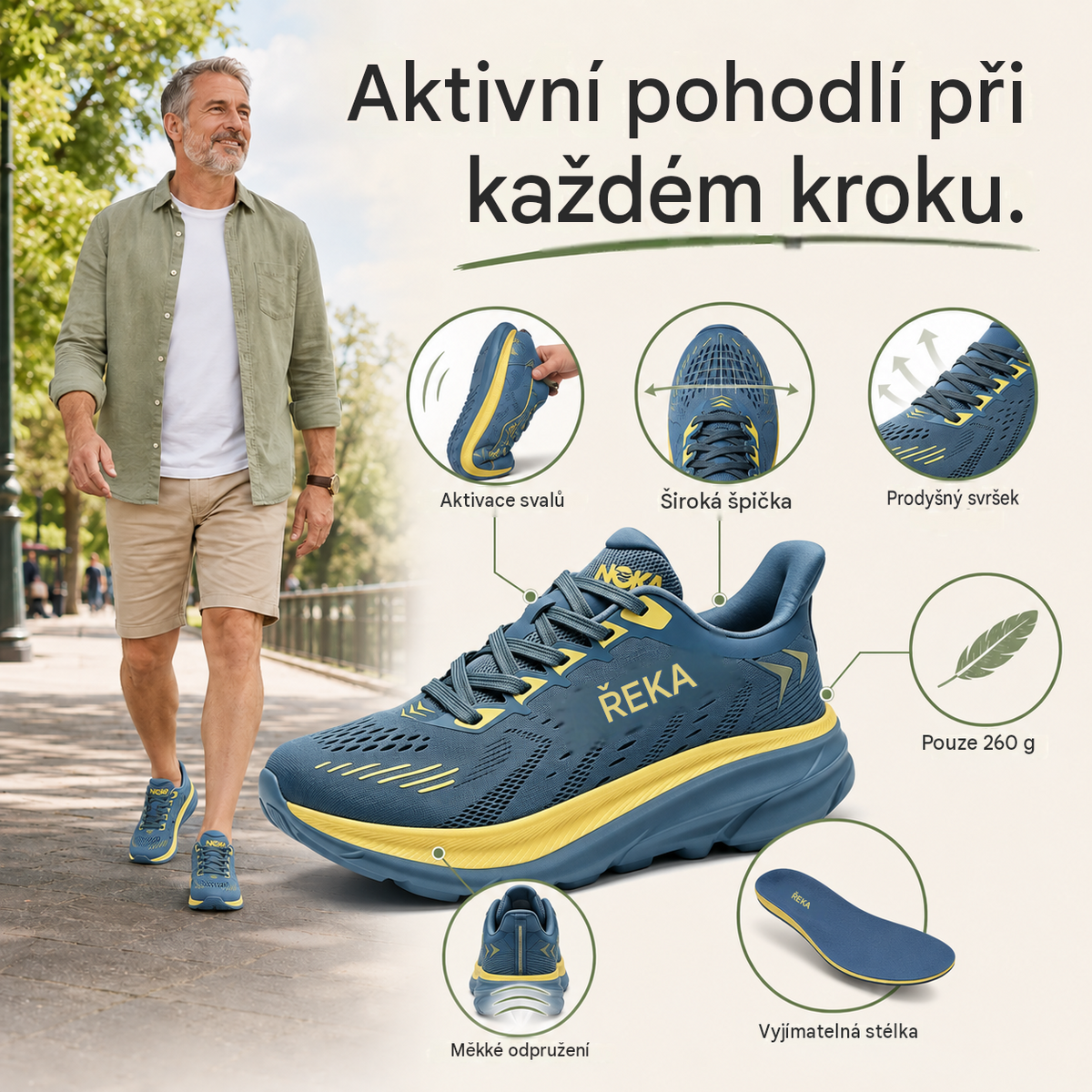Poslední den s 50% slevou! ⏰ ventorte® | Úleva od bolesti nohou a plantární fasciitidy: pohodlná a prodyšná ortopedická obuv.