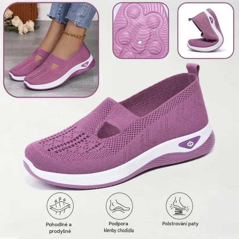 ⏰ Poslední den! 50% sleva 👟 Ergonomická letní ortopedická obuv | Prodyšná a lehká ✅ Ulevuje od bolesti nohou | Snadné nazouvání a zouvání