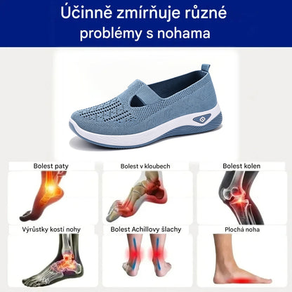 ⏰ Poslední den! 50% sleva 👟 Ergonomická letní ortopedická obuv | Prodyšná a lehká ✅ Ulevuje od bolesti nohou | Snadné nazouvání a zouvání
