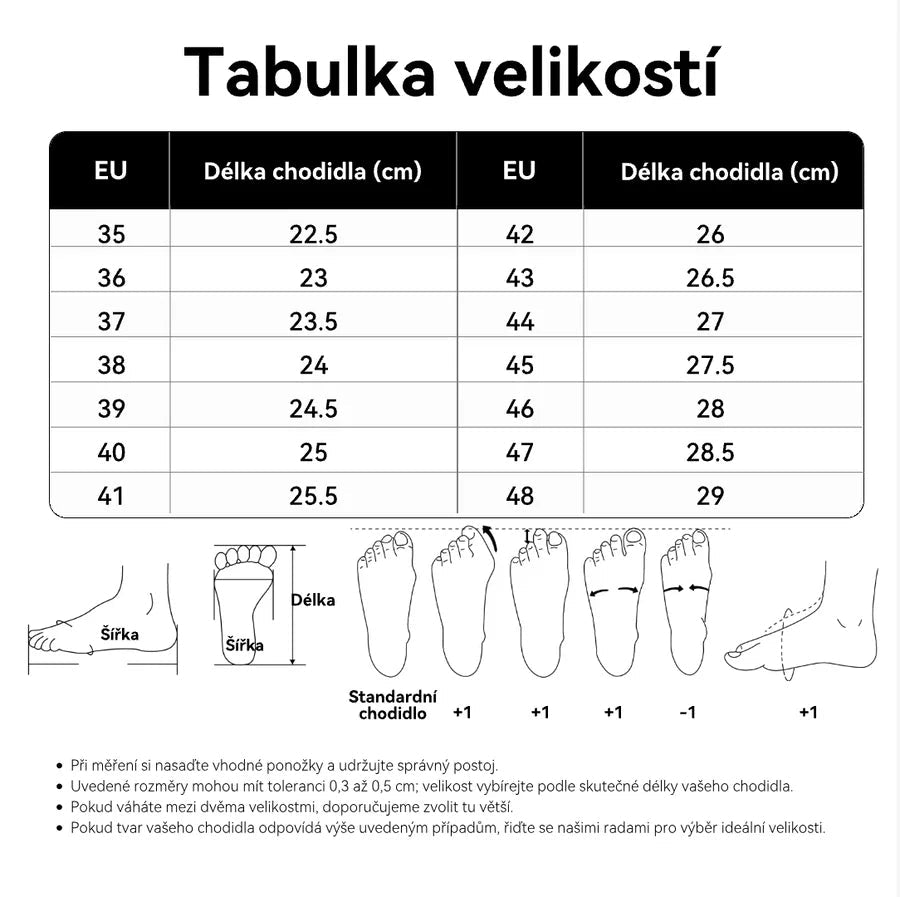 🎁Poslední den na využití 50% slevy! Nenechte si ujít příležitost! ⏰Ulevit od bolesti nohou a fasciitidy - Nepromokavá a protiskluzová ortopedická obuv🔴