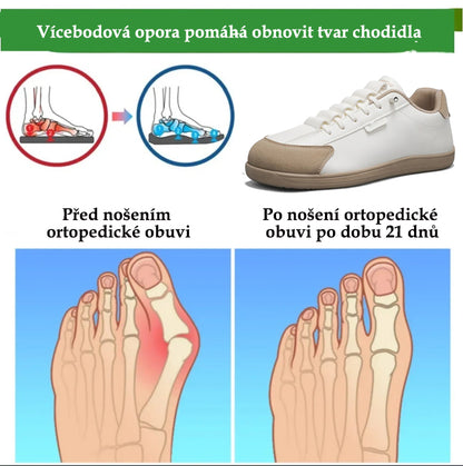 【⏰Poslední den, 50% sleva! Nenechte si to ujít! 】Ergonomicky tvarované ortopedické boty s odpružením. ✅️Zdravá ortopedická obuv speciálně navržená pro evropské muže.