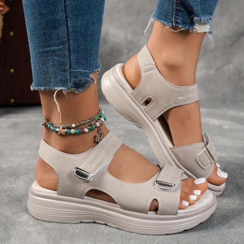 [🎁Dnes za poloviční cenu - nenechte si to ujít] Ergonomicky tvarované ortopedické sandály - bezbolestná chůze👞Zajišťují pohodlnější chůzi