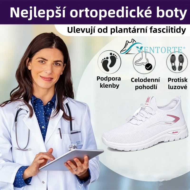 Poslední den! Sleva 50 %! ✅ Ortopedická zdravotní obuv navržená speciálně pro lidi s problémy s nohama k úlevě od bolesti zad, kloubů a chodidel.