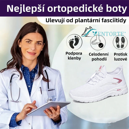 Poslední den! Sleva 50 %! ✅ Ortopedická zdravotní obuv navržená speciálně pro lidi s problémy s nohama k úlevě od bolesti zad, kloubů a chodidel.