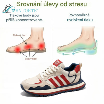 🔥 50% sleva | Ortopedické kožené sandály Ventorte® | Poskytují oporu klenby pro úlevu od bolesti; lehké, tlumí nárazy a mají nepromokavý kožený svršek.