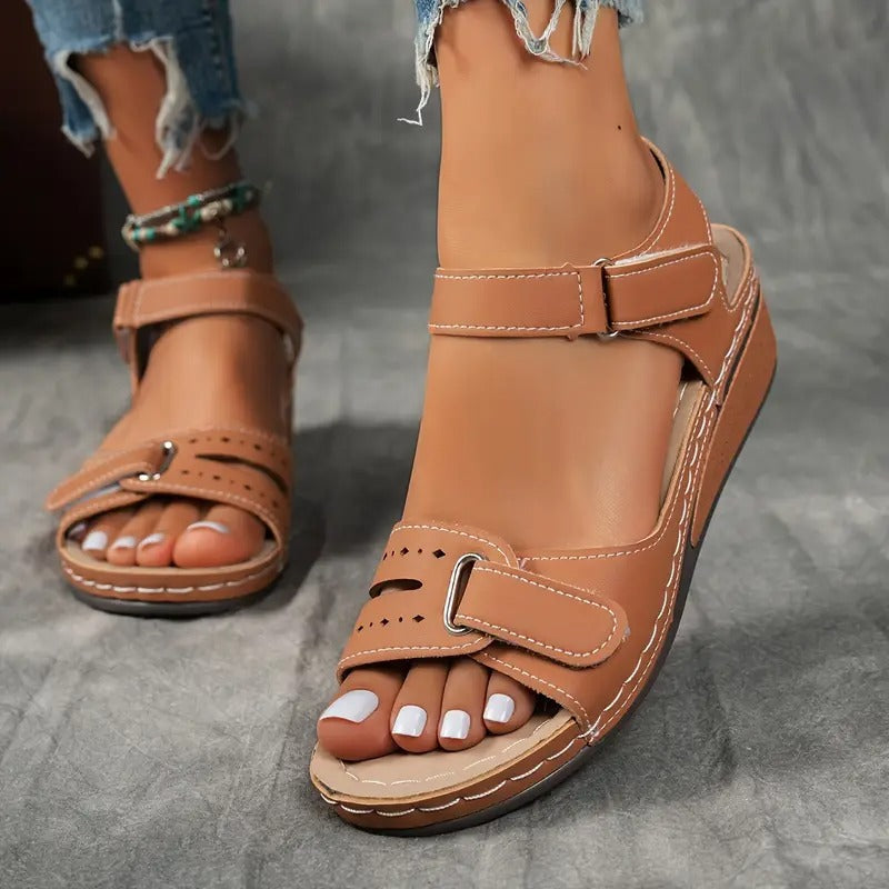🎁Dnes za poloviční cenu - nenechte si to ujít| Ergonomicky tvarované ortopedické sandály - bezbolestná chůze👞Zajišťují pohodlnější chůzi