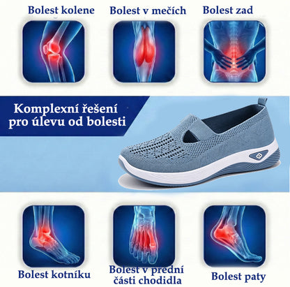 ⏰ Poslední den! 50% sleva 👟 Ergonomická letní ortopedická obuv | Prodyšná a lehká ✅ Ulevuje od bolesti nohou | Snadné nazouvání a zouvání
