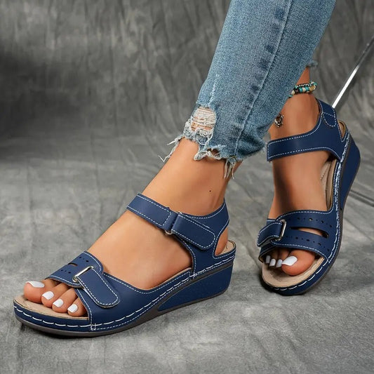 🎁Dnes za poloviční cenu - nenechte si to ujít| Ergonomicky tvarované ortopedické sandály - bezbolestná chůze👞Zajišťují pohodlnější chůzi