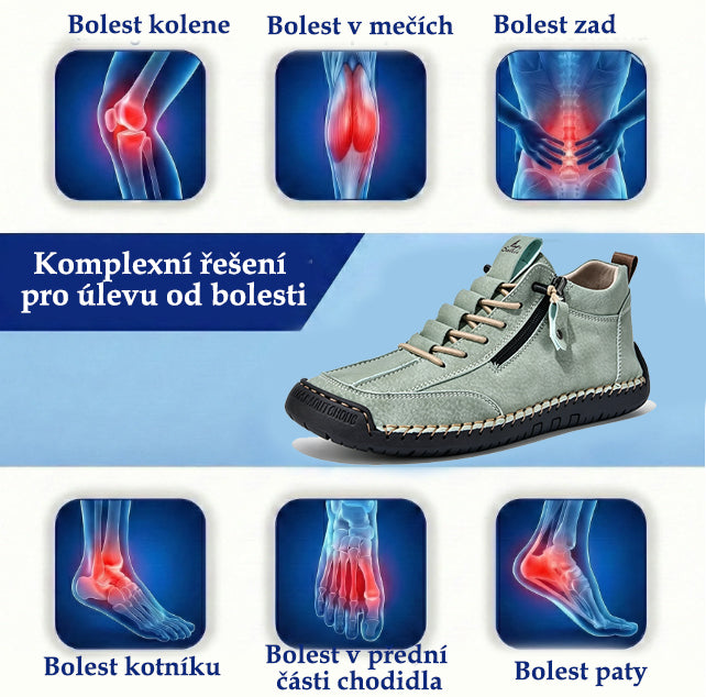 🔥 50% sleva | Ortopedická obuv ventorte® | Poskytuje oporu klenby, zmírňuje bolest a usnadňuje chůzi | Vhodná pro muže i ženy.