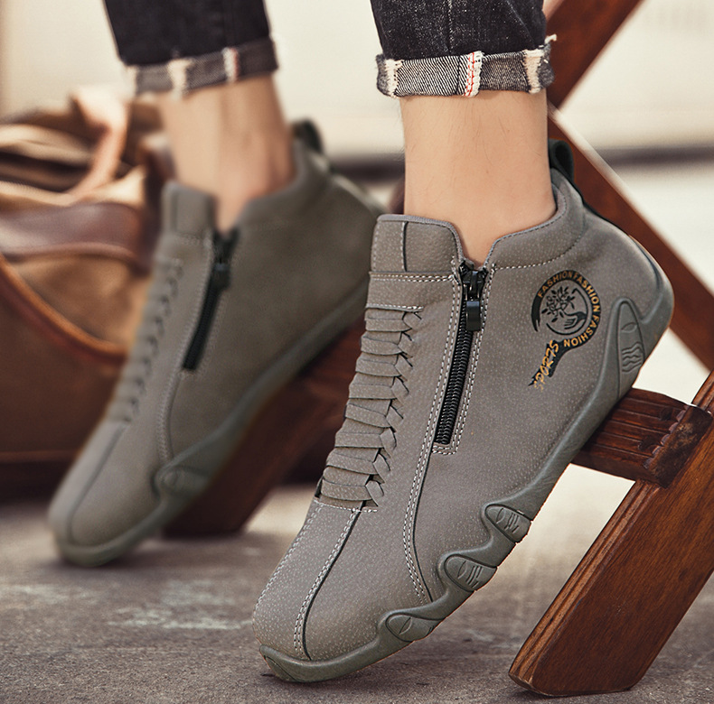 chasst® | Vysoké kozačky z pravé kůže, unisex! Tyto ortopedické boty mají ergonomickou oporu klenby a protiskluzovou podrážku.