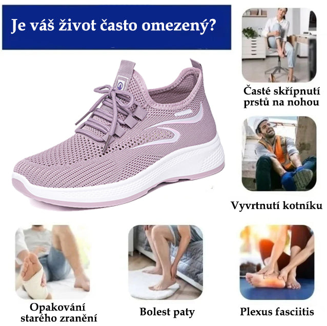 【⏰Poslední den, sleva 50 %! Nenechte si to ujít!】Ergonomicky tvarovaná ortopedická obuv s odpružením. ✅️Zdravá ortopedická obuv speciálně pro evropské ženy.