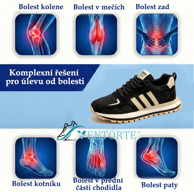 🔥 50% sleva | Ortopedické kožené sandály Ventorte® | Poskytují oporu klenby pro úlevu od bolesti; lehké, tlumí nárazy a mají nepromokavý kožený svršek.