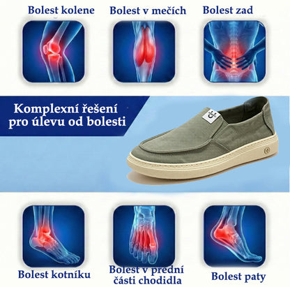 【⏰Poslední den, 50% sleva! Nenechte si to ujít! 】Ergonomicky tvarované ortopedické boty s odpružením. ✅️Zdravá ortopedická obuv speciálně navržená pro evropské muže.