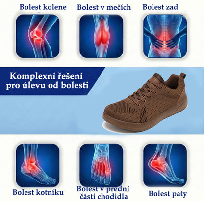 🔥 50% sleva | Prodyšná ortopedická obuv Ventorte® | Poskytuje oporu klenby, zmírňuje bolest a usnadňuje chůzi | Unisex
